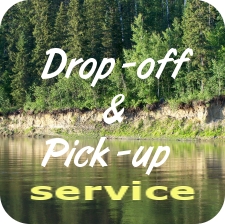 Drop-off service button