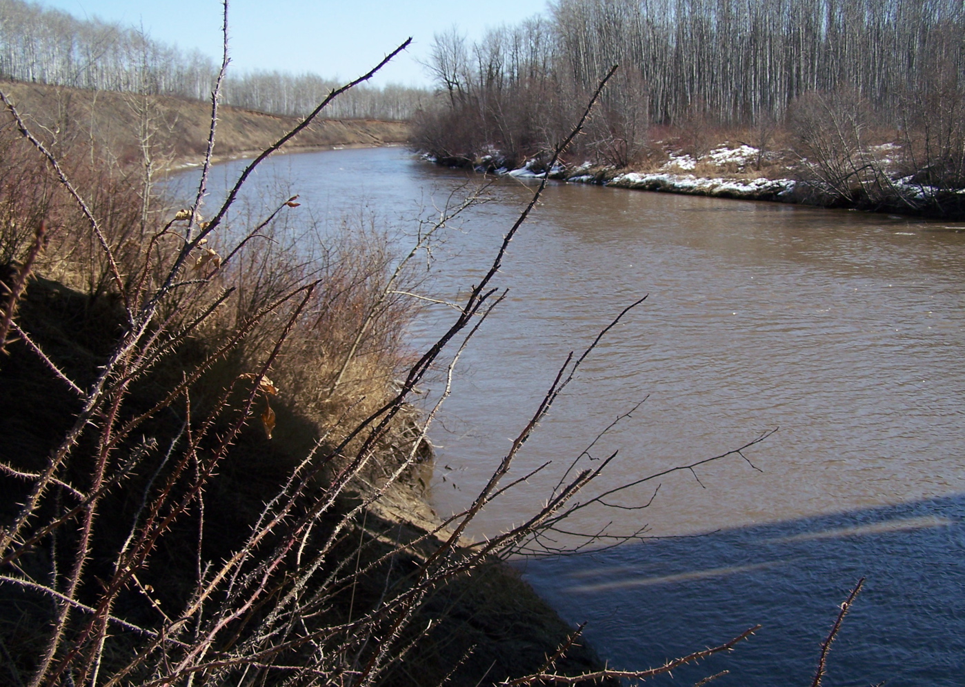 Boyer River, facing E