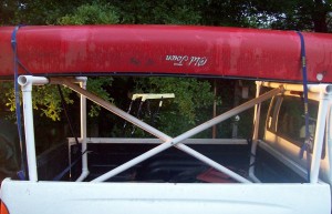 Bridgman's canoe rack
