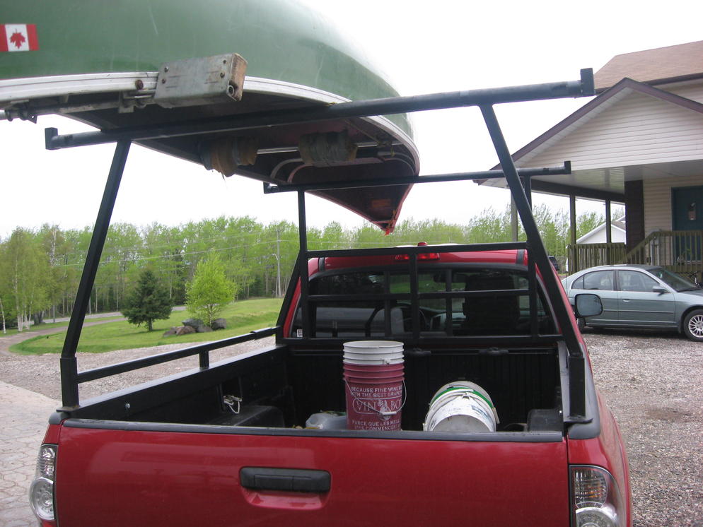  Company » Blog Archive » Canoe Transportation Using a Pick-Up Truck